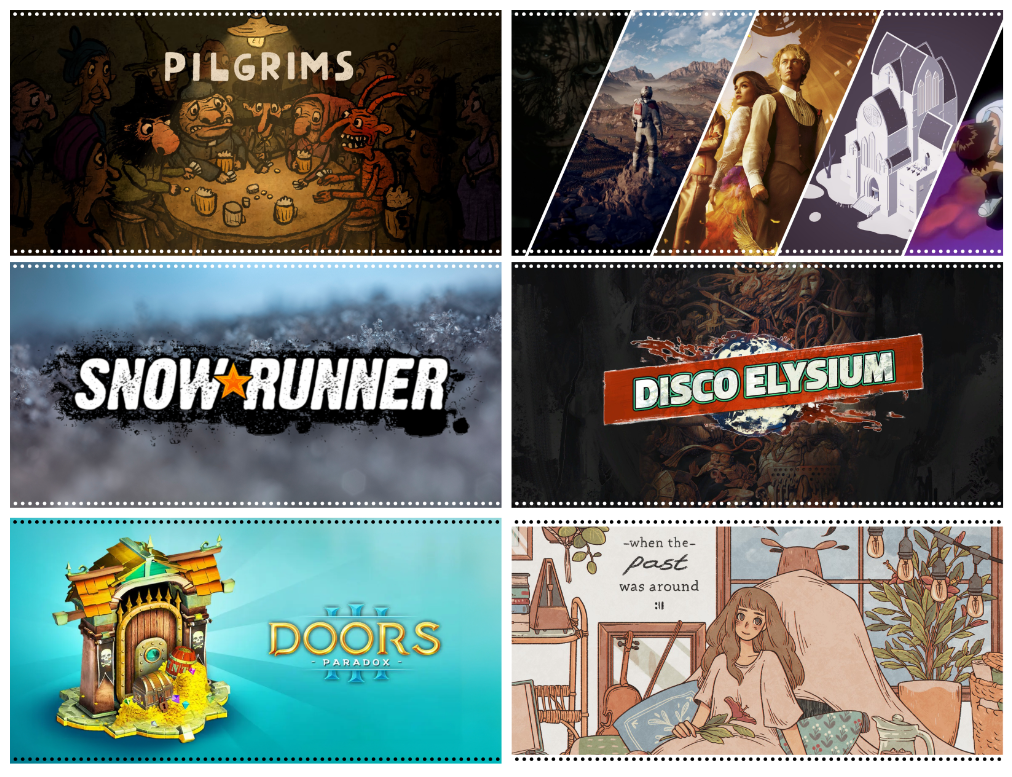 Examples of cover images from The Daily Telefrag blog