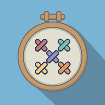 Cross Stitch Day Logo