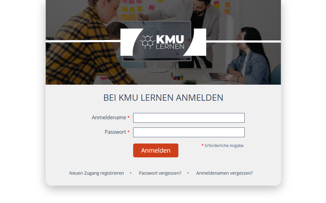 Login Seite